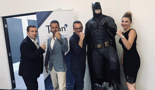 Talan's team our new offices in Lausanne - Gotham coworking space