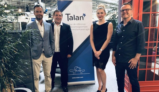 Talan's team our new offices in Lausanne